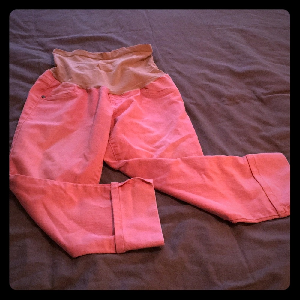 [MOTHERHOOD MATERNITY] Coral Jean Capris